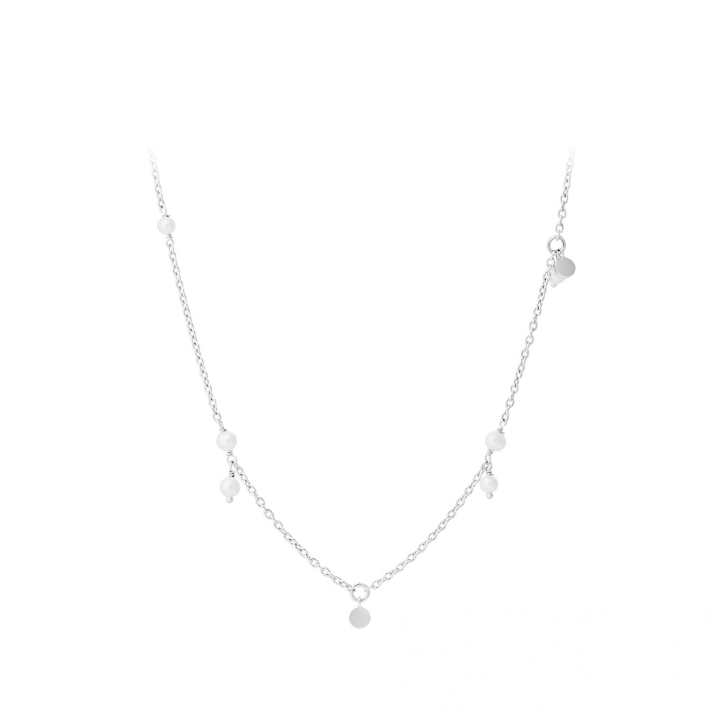 Pernille Corydon  Ocean Pearl halskæde - sølv