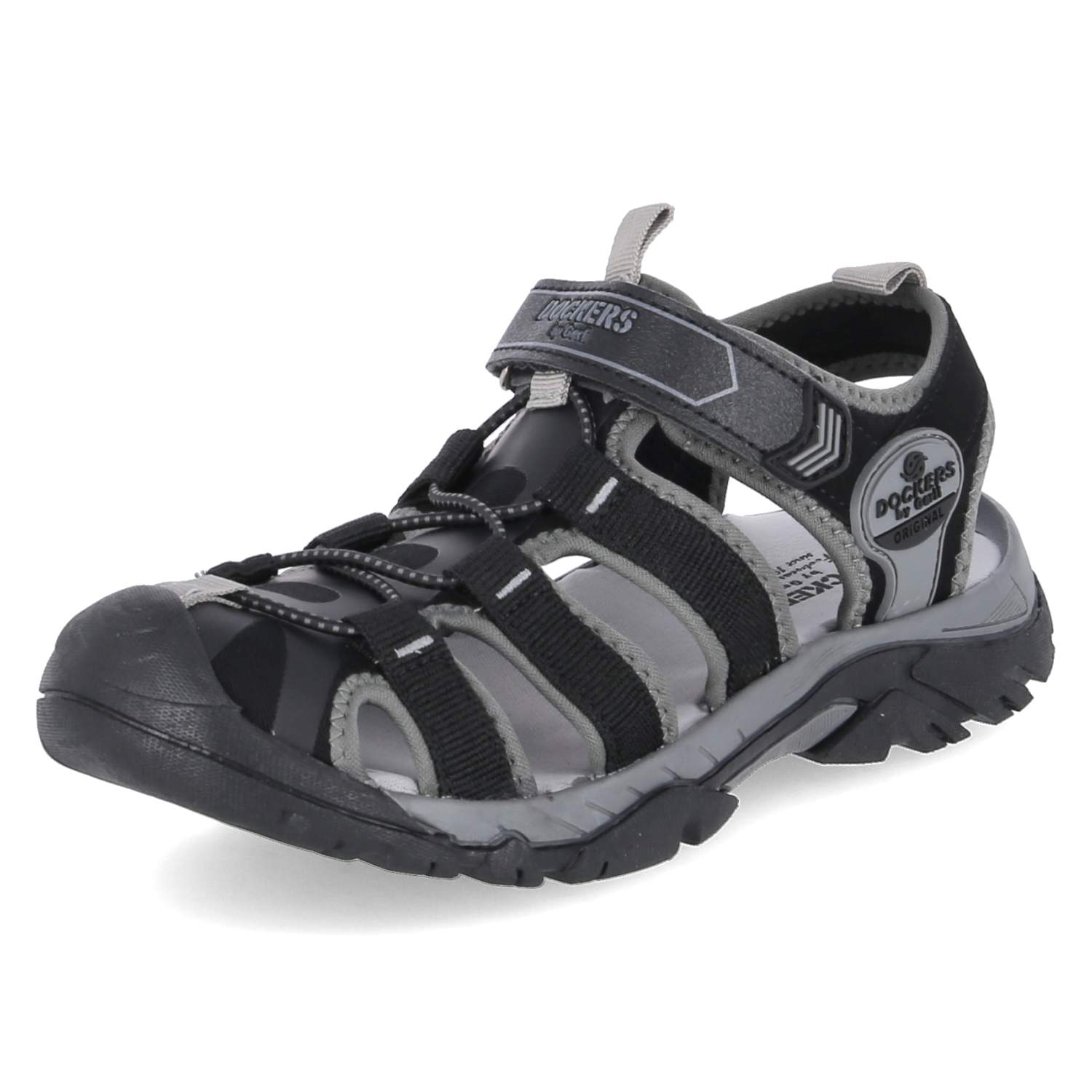 Dockers Sandalen - schwarz/grau