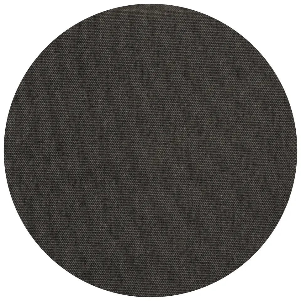 Madison - Tafelkleed Dark grey canvas eco  - Ø Ca. 160 cm