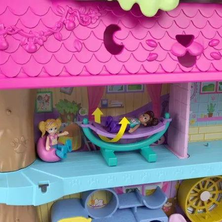 Mattel Polly Pocket Pollyville Tierparty Baumhaus