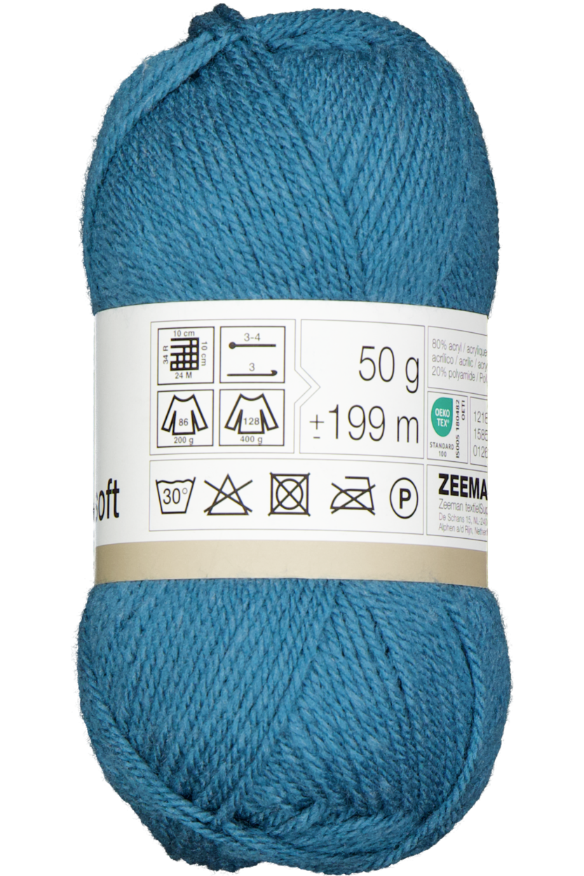 Supersoft Breigaren - Blauw