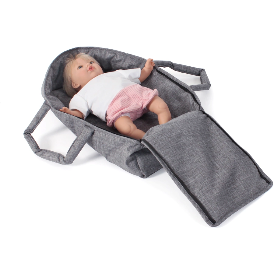 BAYER CHIC 2000 Kombi-Puppenwagen JARA Jeans grey