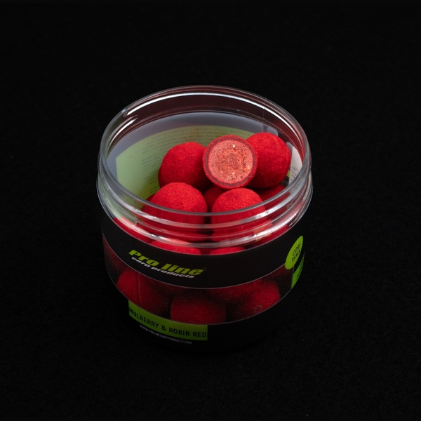 Hookbaits Enrobés Pro Line Core Mulberry & Robin Red 15mm (Pot de 200ml)