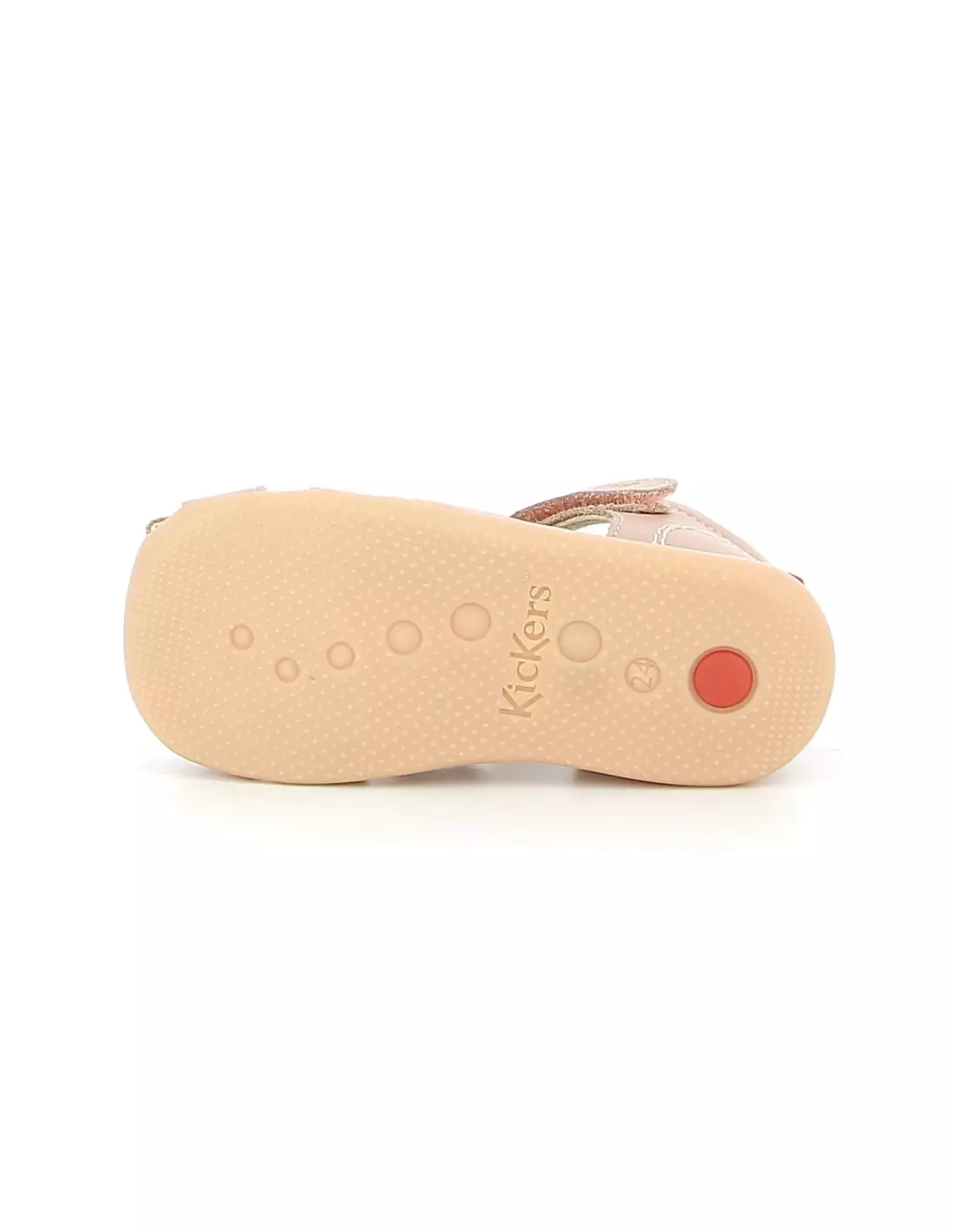 KICKERS BIGFLO - Sandales & nu-pieds Rosemetallic