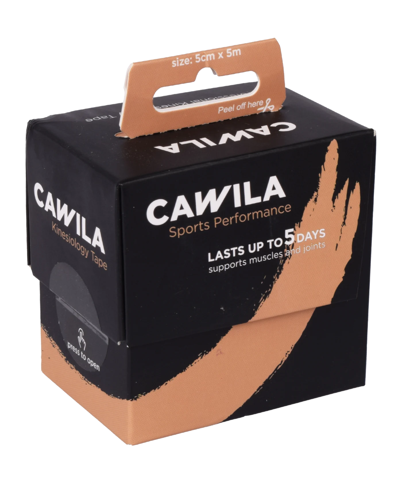 Cawila SPORTSCARE Kinesiology Tape | 5,0cm x 5m | Beige