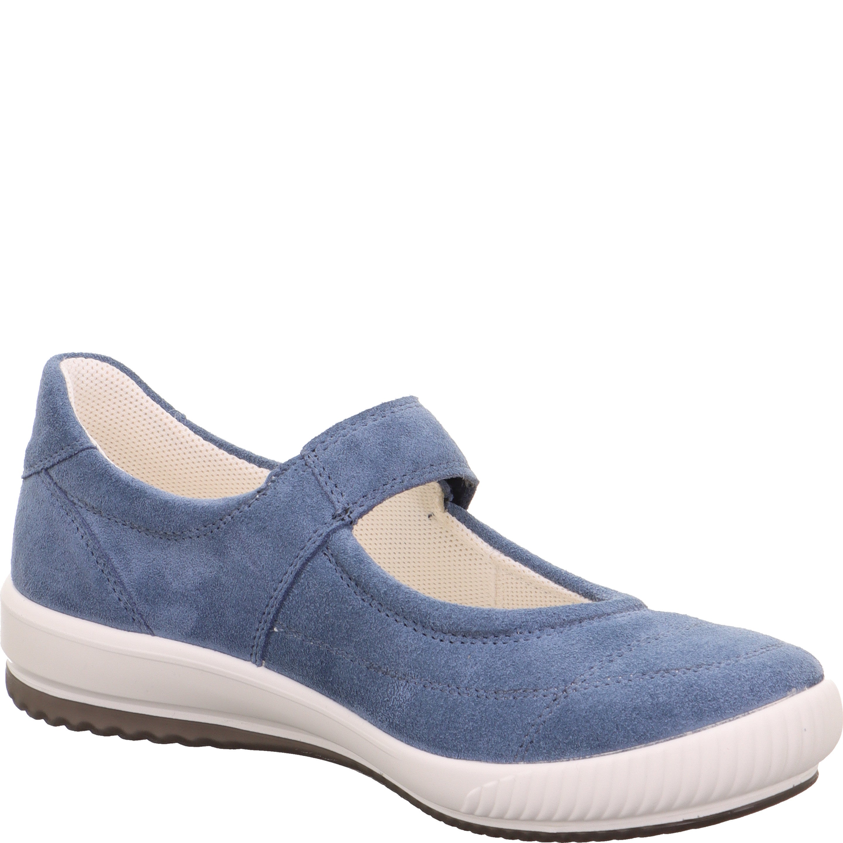 legero TANARO 5.0 Damen  Ballerina mit Klettverschluss - Farbe: Forever Blue - Größe: 4.5