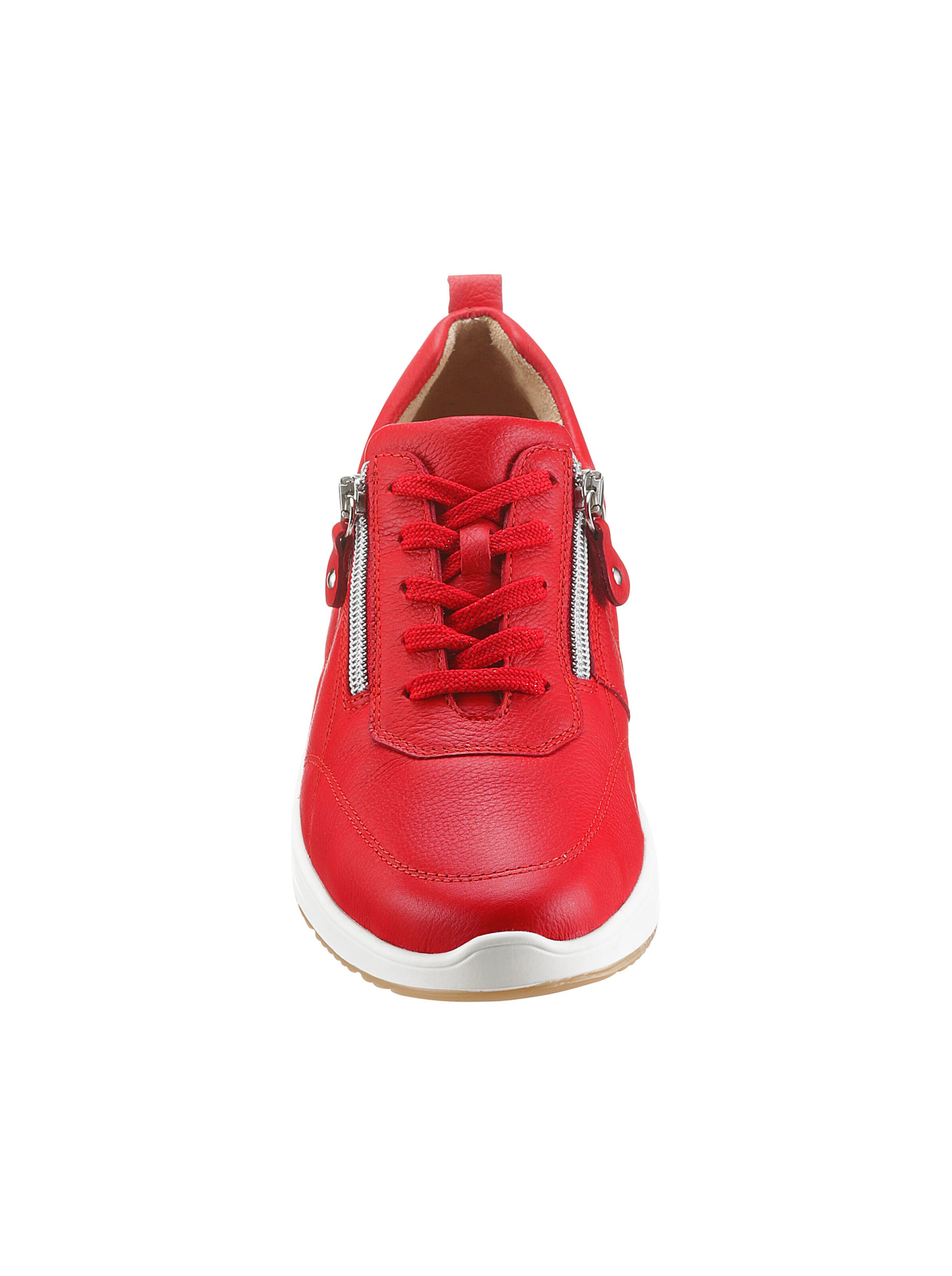 Waldläufer Schnürschuh in rot