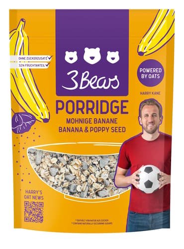 3Bears Porridge Mohnige Banane