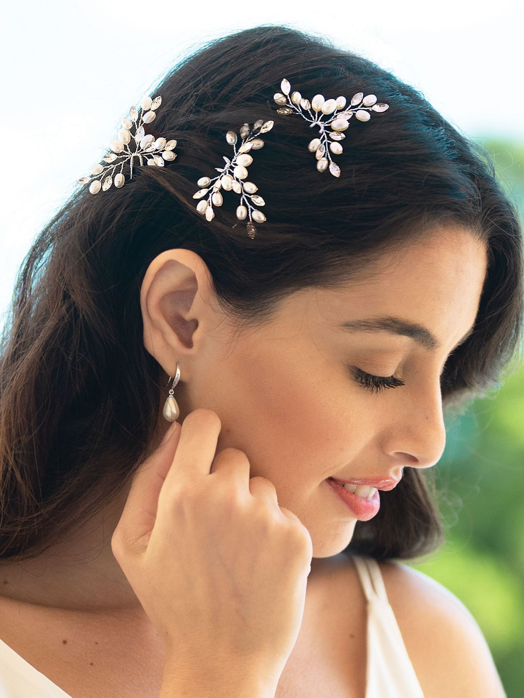 Ivory & Co Cosmos Hairpins Set