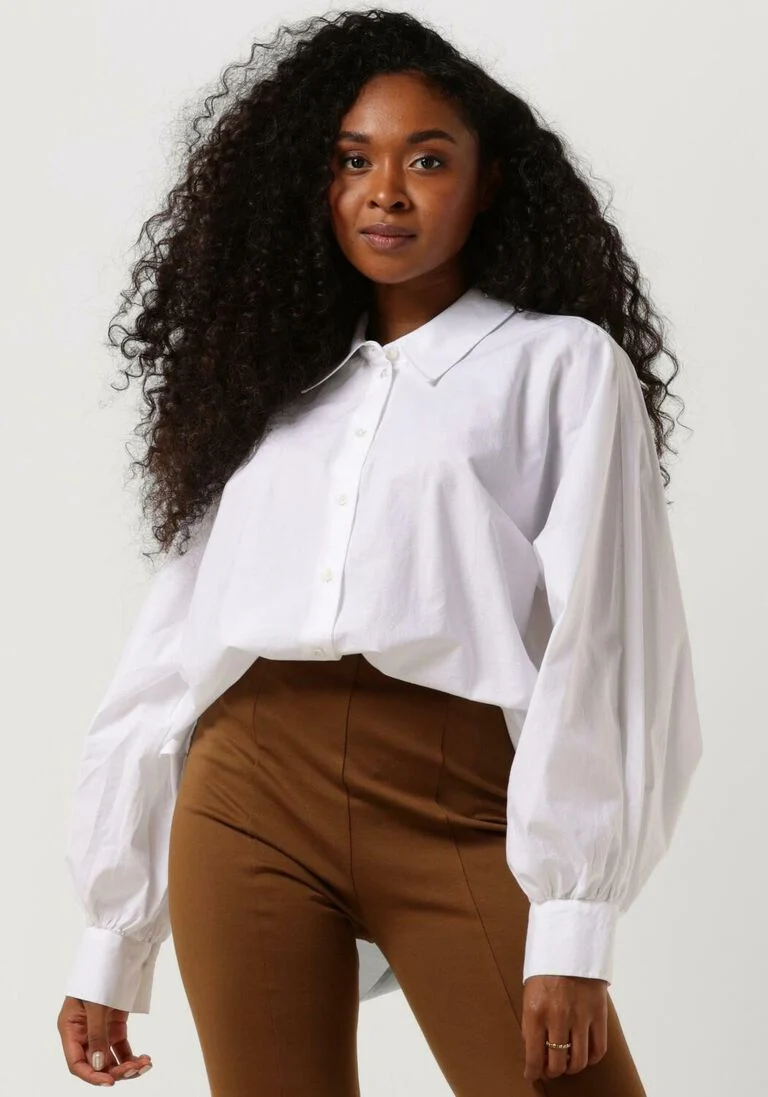 DRYKORN witte drykorn blouse moyala 124018