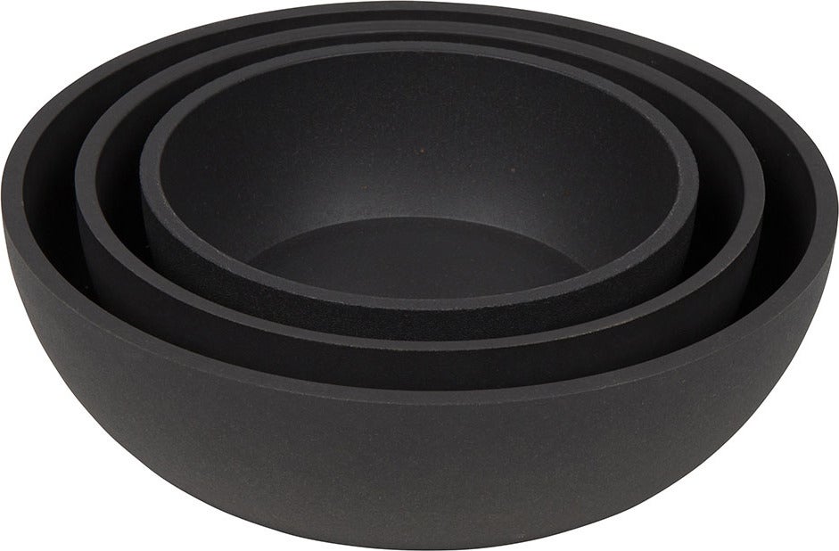 District 70 hondenvoerbak Bamboo small grijs D 14 H 5,2 cm 570 ml