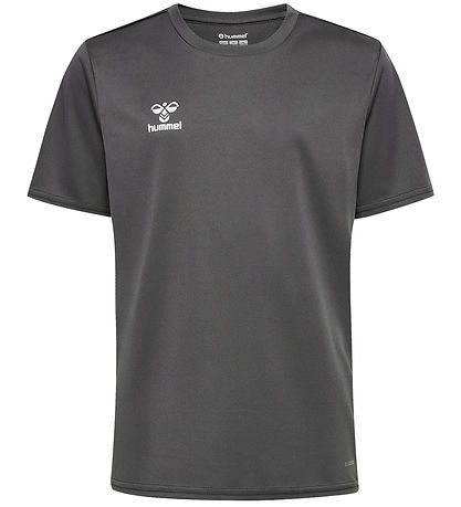 Hummel T-Shirt - HmlEssential Jersey - Steel Grau