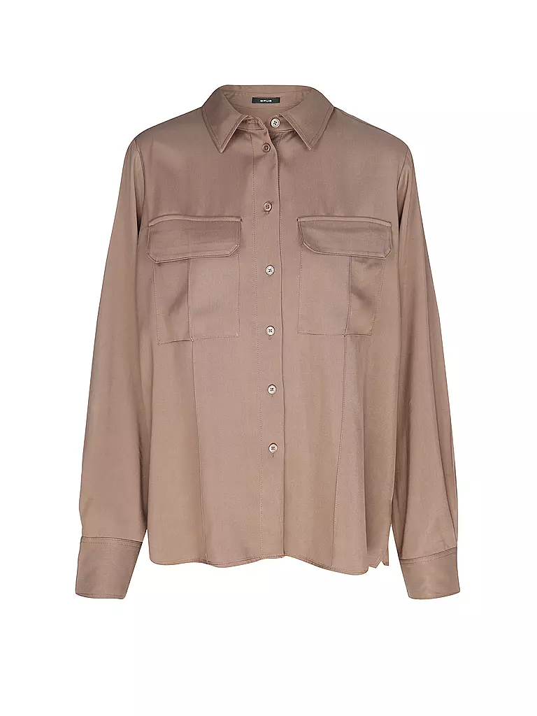 OPUS Bluse FLARA braun