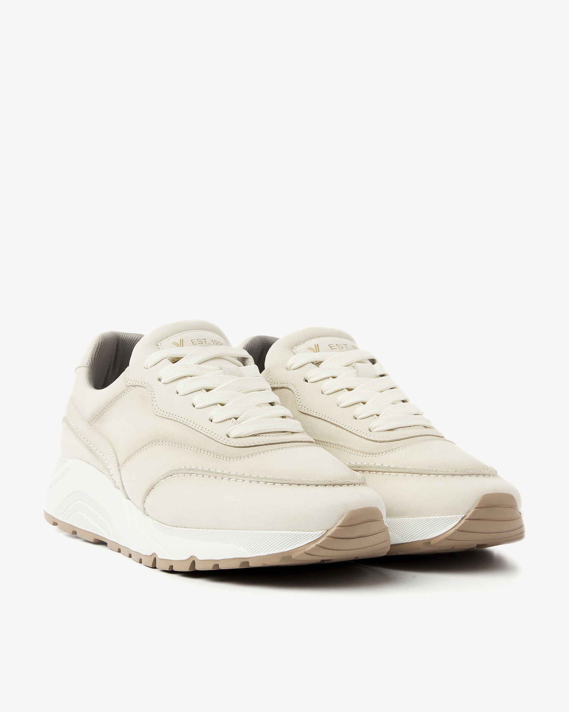 VIA VAI beige heren sneakers Owen Jimmy