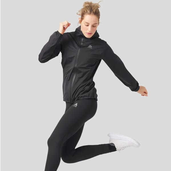 Veste running ODLO X-ALP WATERPROOF JACKET W BLACK