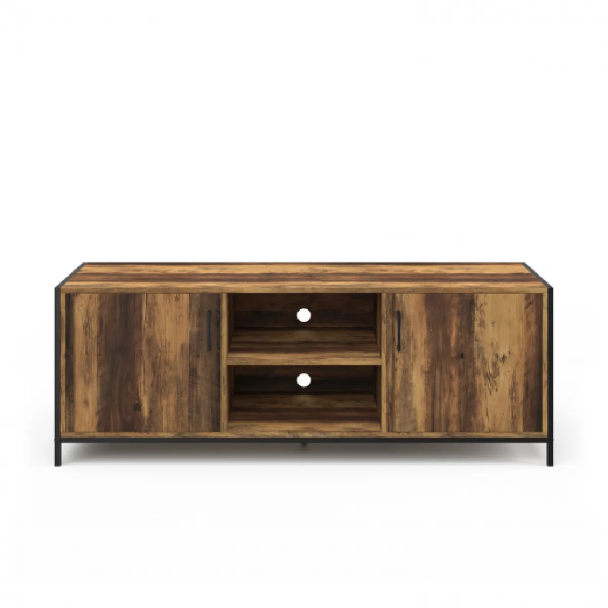 IDMARKET Meuble TV HAWKINS 140 cm