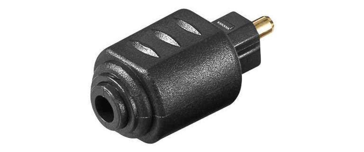 Audio-Adapter 3.5 mm Klinke - ToslinkInvestieradapter