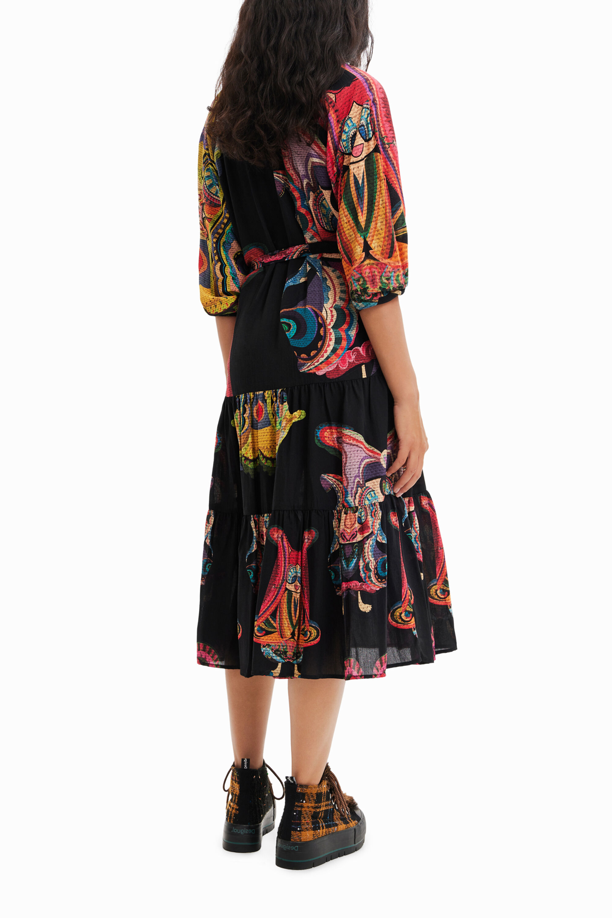 Vestido longo de M. Christian Lacroix