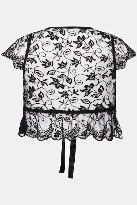 Shorty, Spitze, Schleife, 2-tlg.