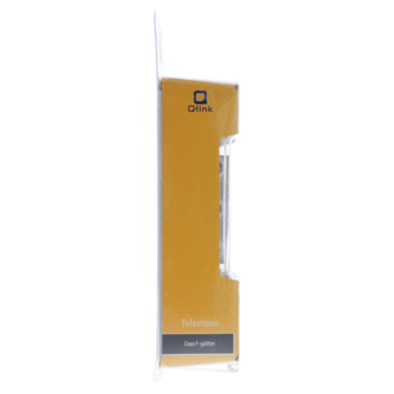 Q-Link coax F-splitter 3-weg/4F-connector