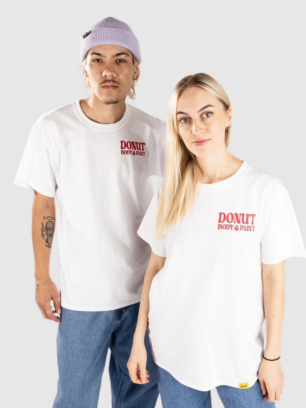 Donut Paint And Body T-Shirt white