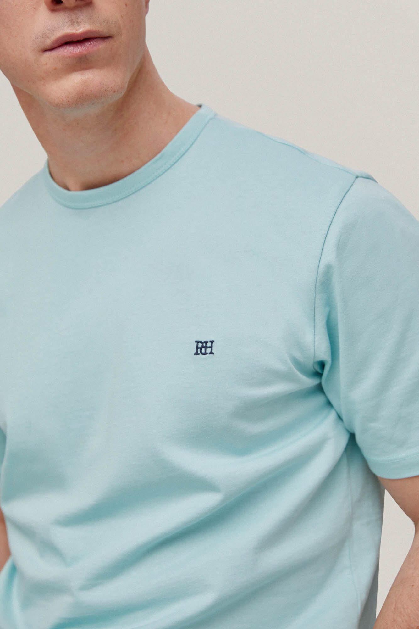 Camiseta básica - Azul