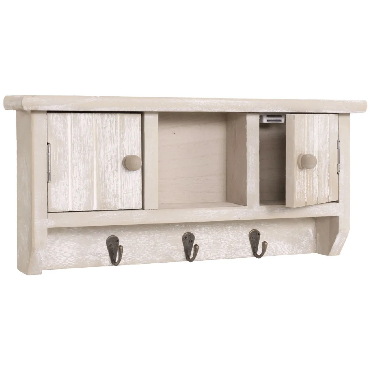 Mendler Porte-clés Mural HWC-A48 Beige