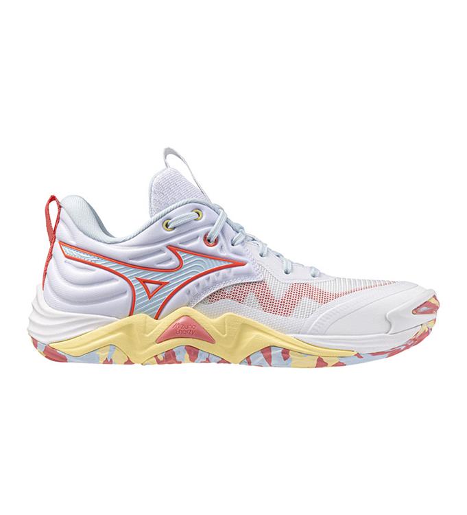 Mizuno Wave Momentum Elite V1GC2512 White-Calypso-Coral-Pale-Banana