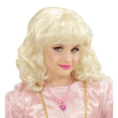 Widmann Kinderperücke Märchenprinzessin, blond