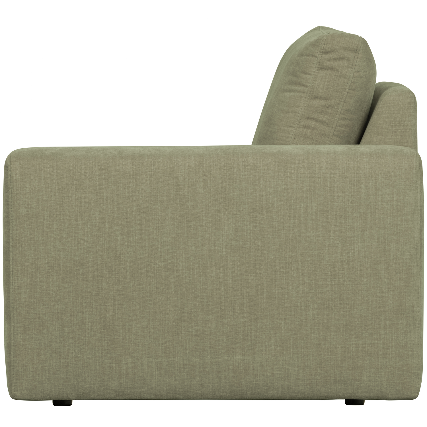 vtwonen Family 1-Zits Bank Element Arm Rechts - Polyester - Groen