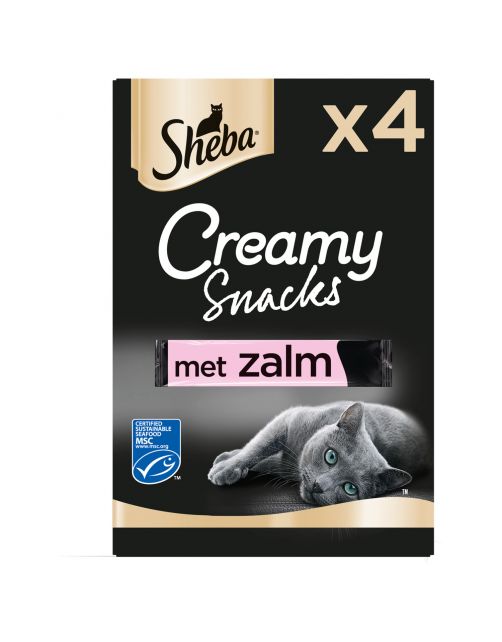 Sheba Creamy Snacks 4x12 g - Kattensnack