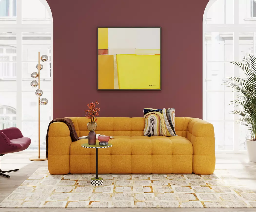 Wandbild 113 x 113 cm Abstract Shapes 53897