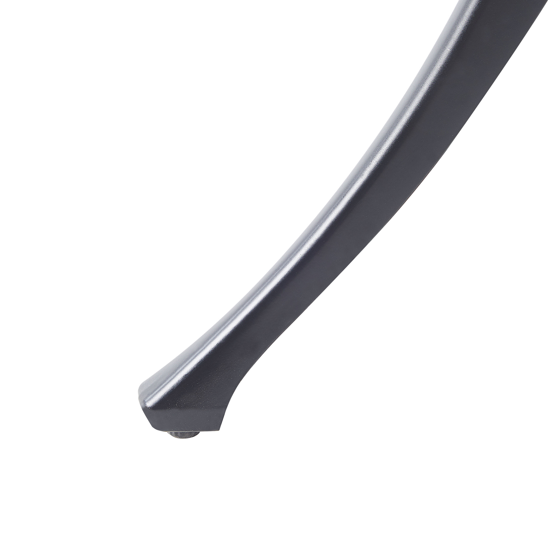 Beliani - ANCONA  - Tuinset voor 4 - Zwart - Aluminium