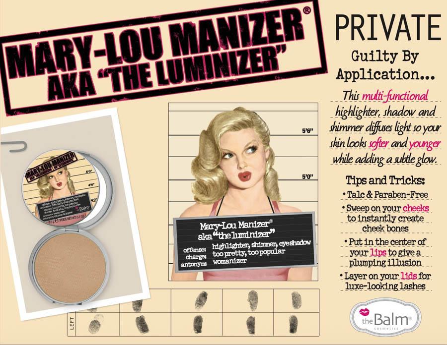 theBalm Mary-Lou Manizer Aka \