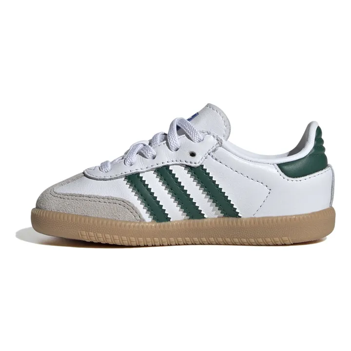 Adidas Baskets Lacets Elastiqués Samba Semelle Gomme | Vert