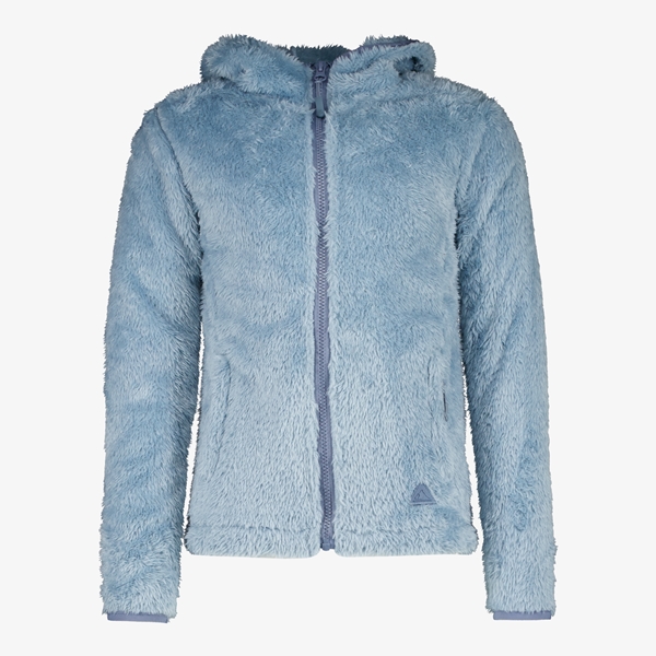Mountain Peak meisjes fluffy fleece vest blauw