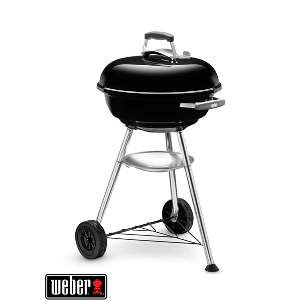Barbecue à charbon Compact Kettle 47 cm noir Weber