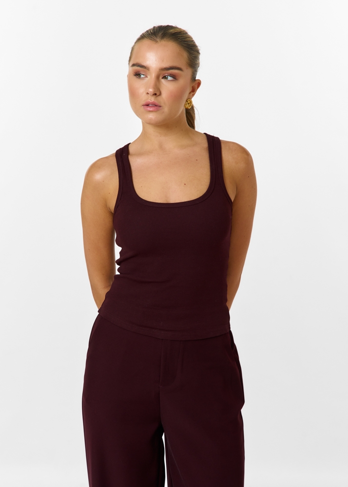Audrey tanktop burgundy