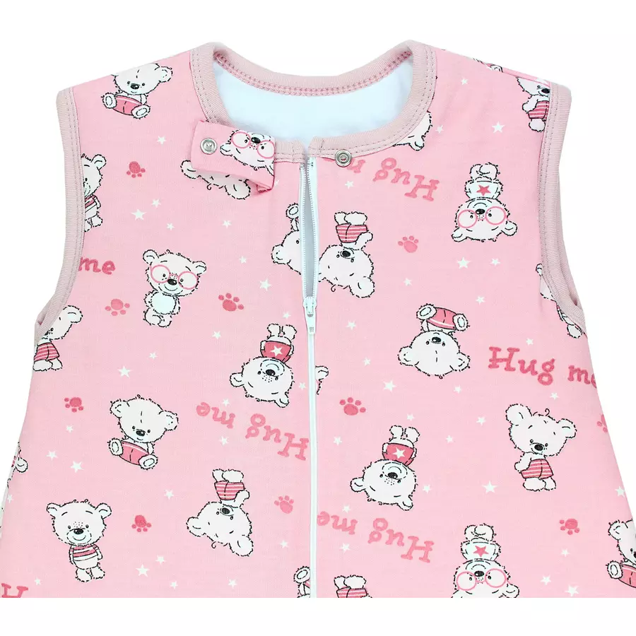 TupTam Baby  Winter Schlafsack mit Beinen 2,5 Tog rosa Modell 1
