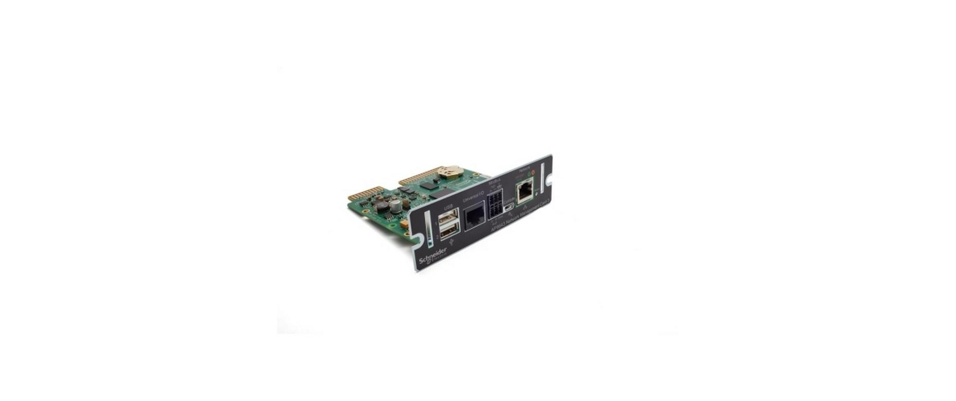 Management Card AP9643<br>USV Netzwerkmanagementkarte 3 mit Umweltüberwachung und Modbus
