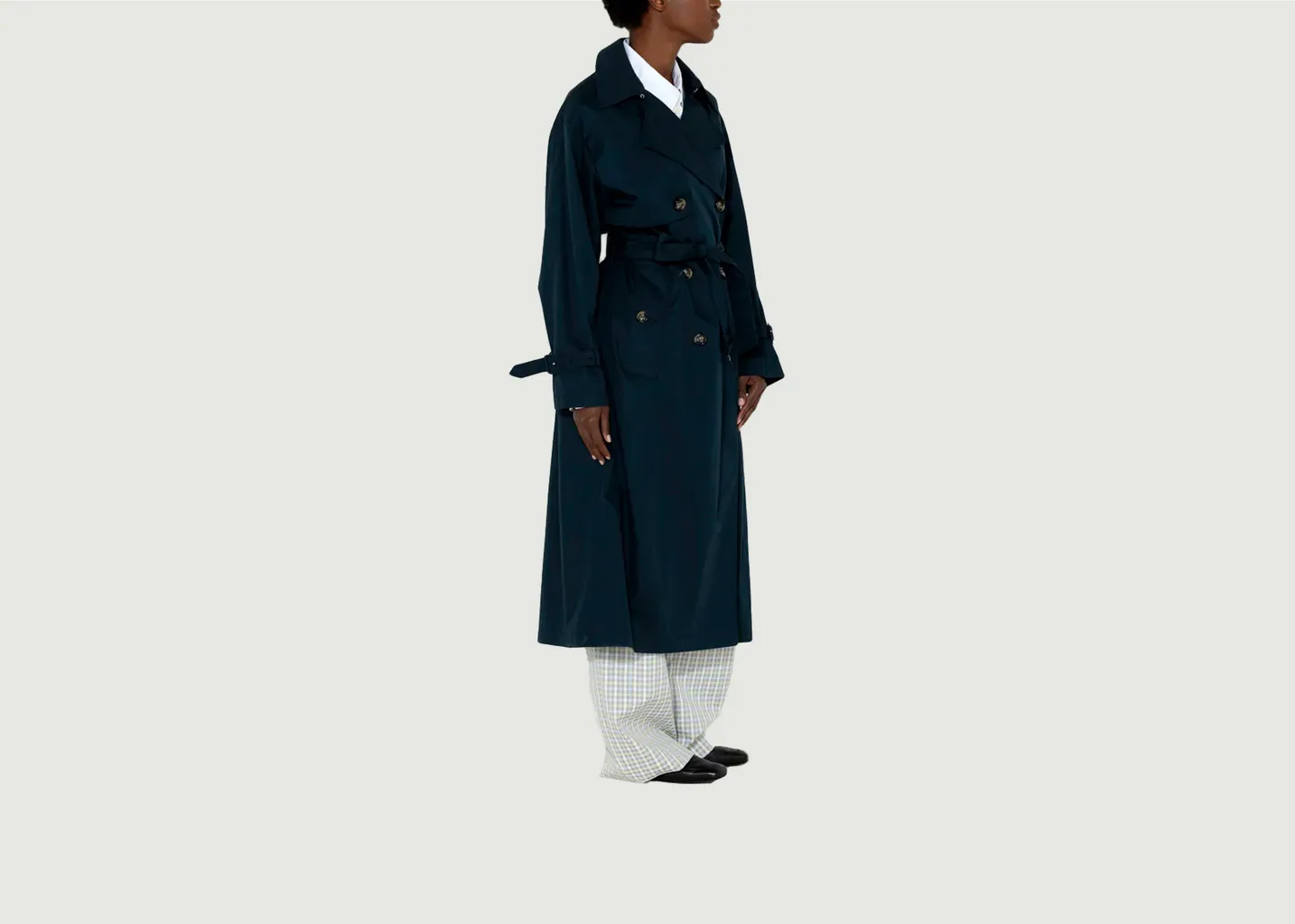 Trench Oversize Iconique Trait Maison Lener