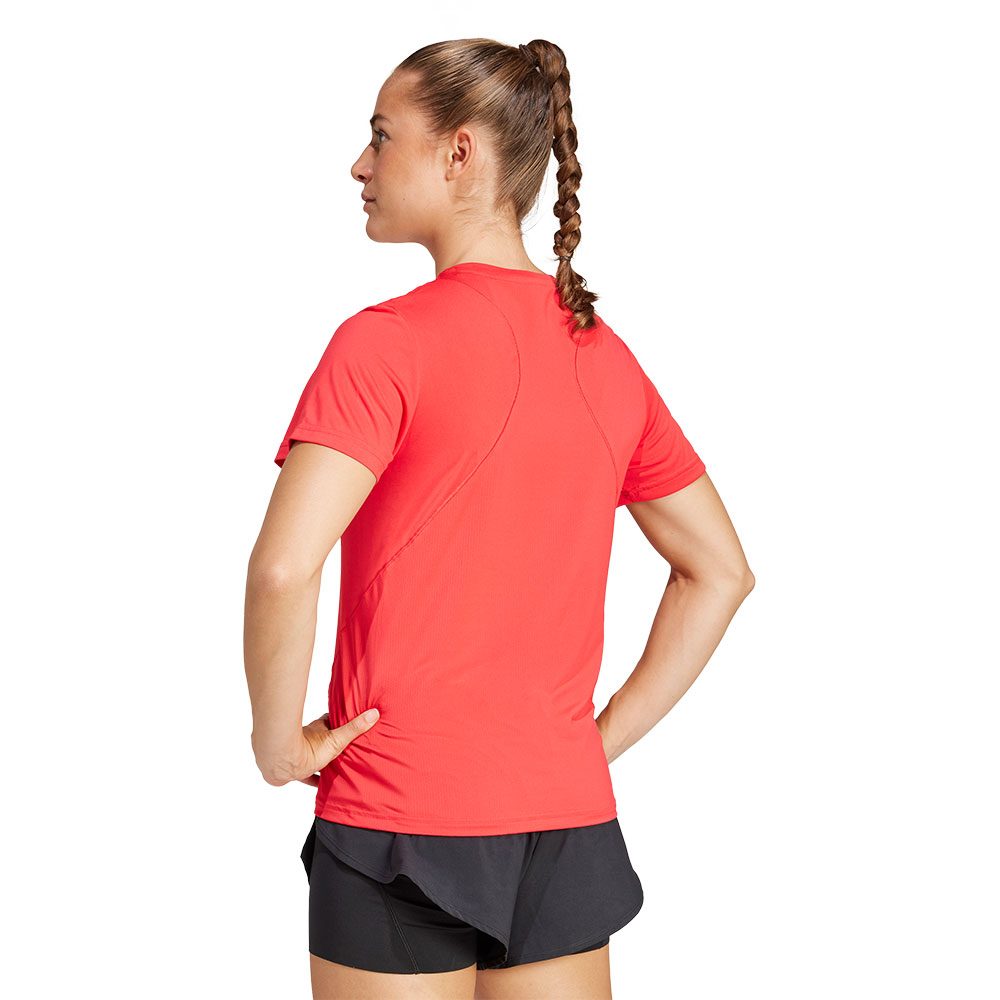 adidas Designed for Training T-Shirt Damen pure ruby