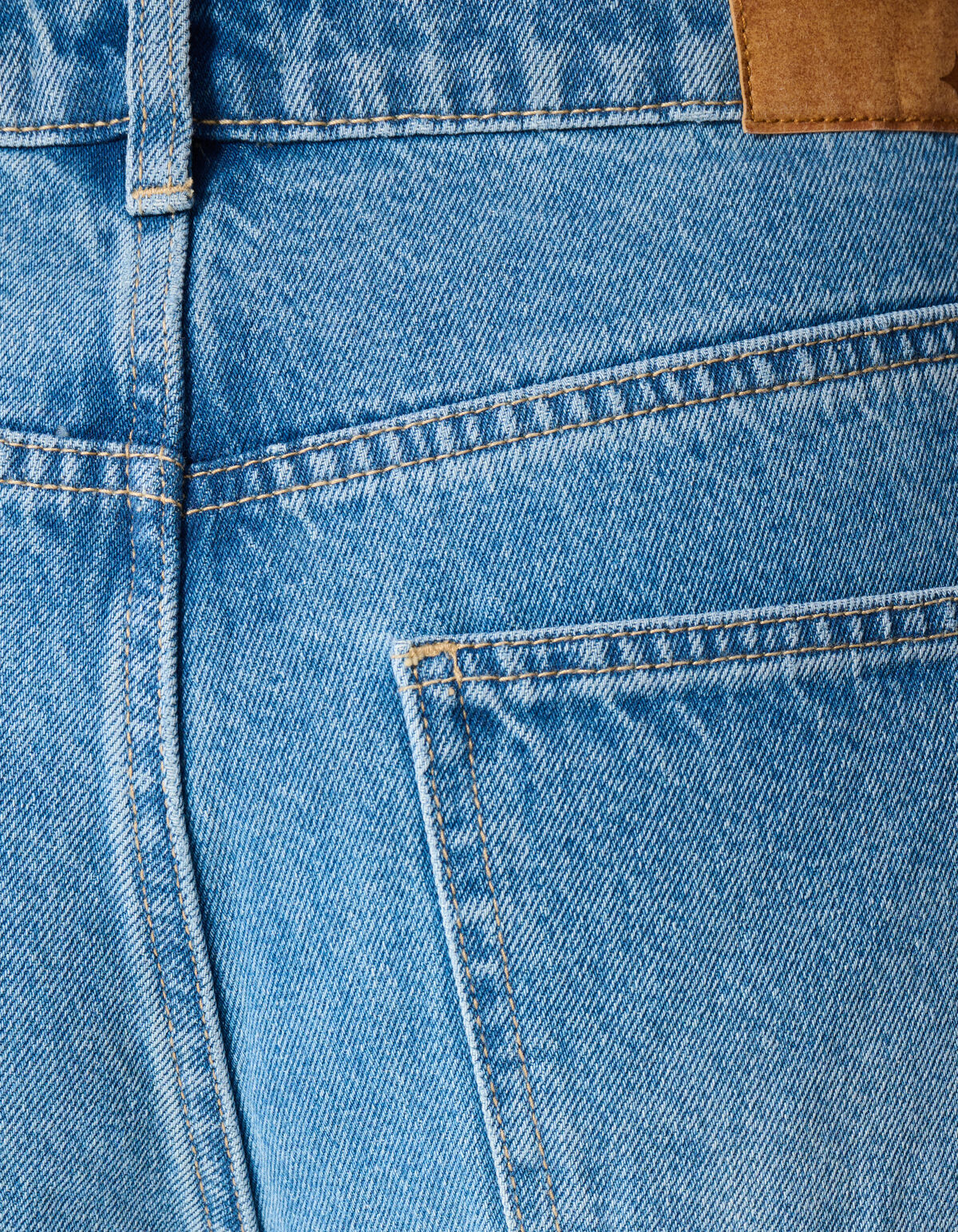 Baggy Fit Jeans Blauw