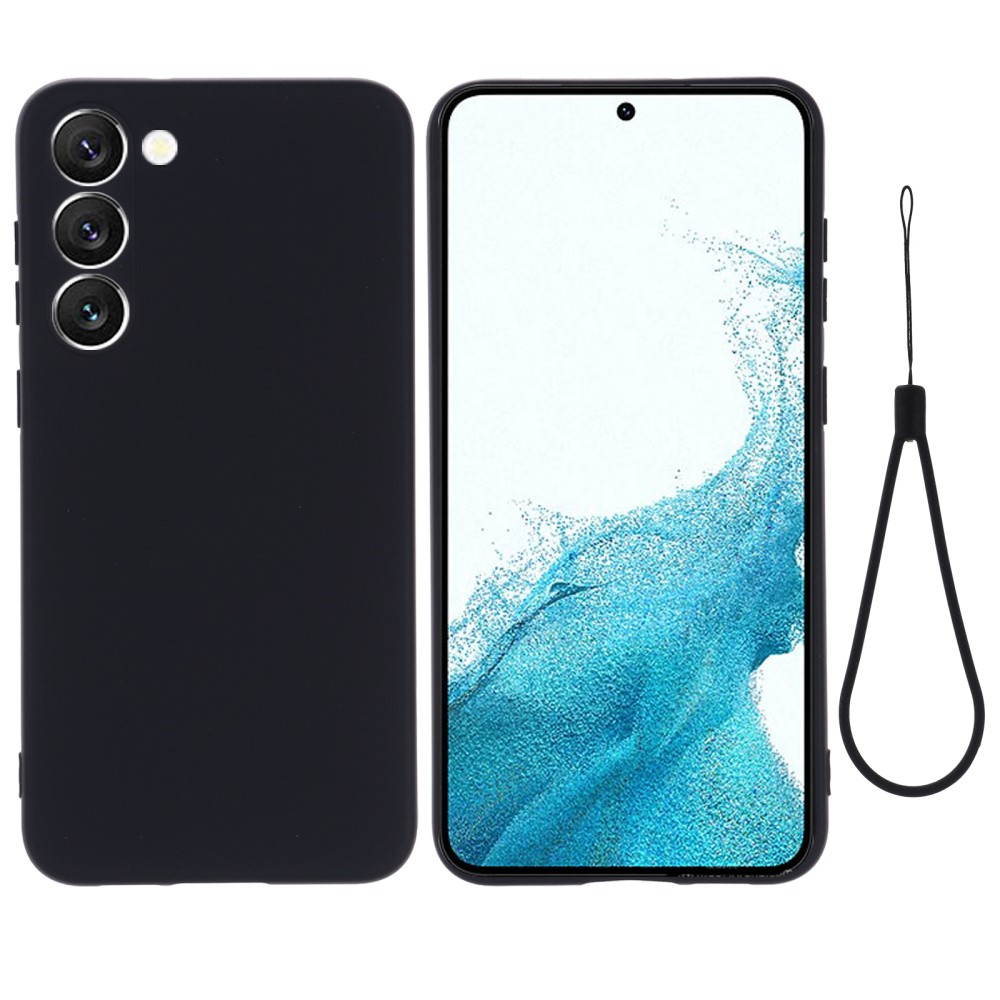 Samsung Galaxy S23 5G Silikon Case Hülle - Schwarz