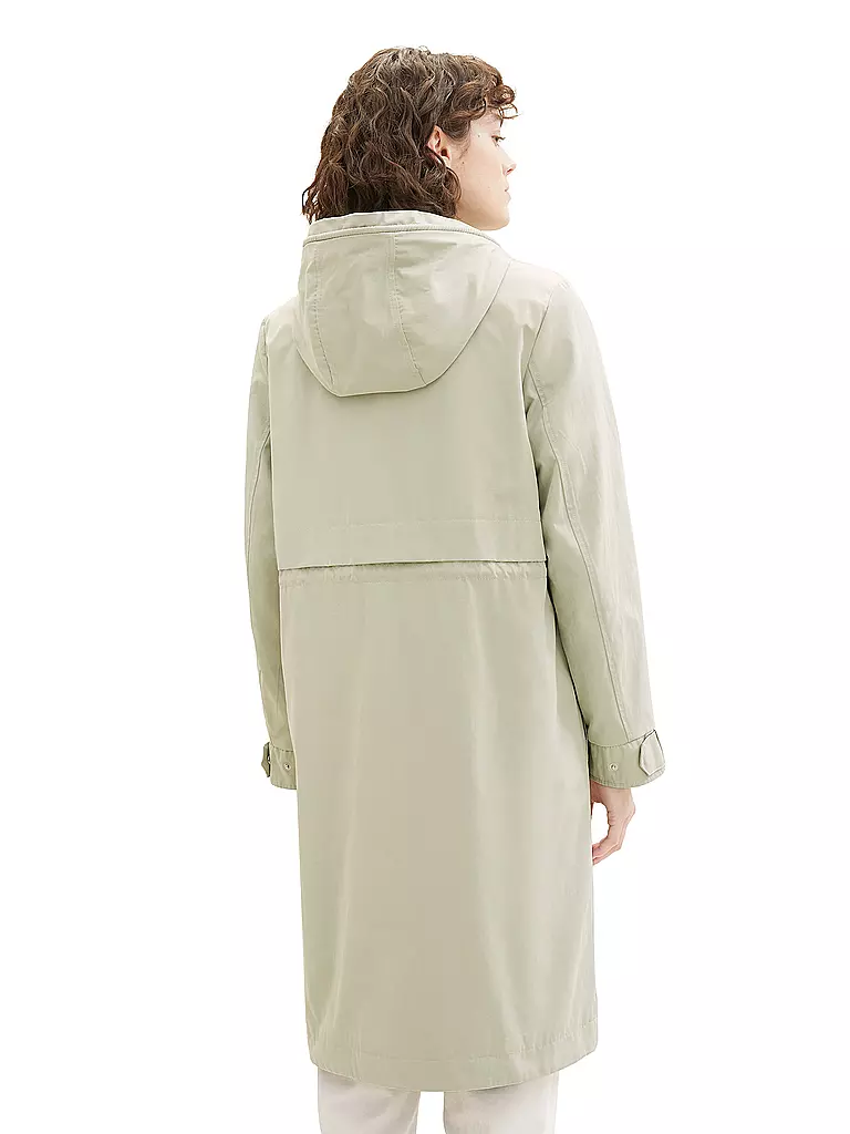 TOM TAILOR Parka grün