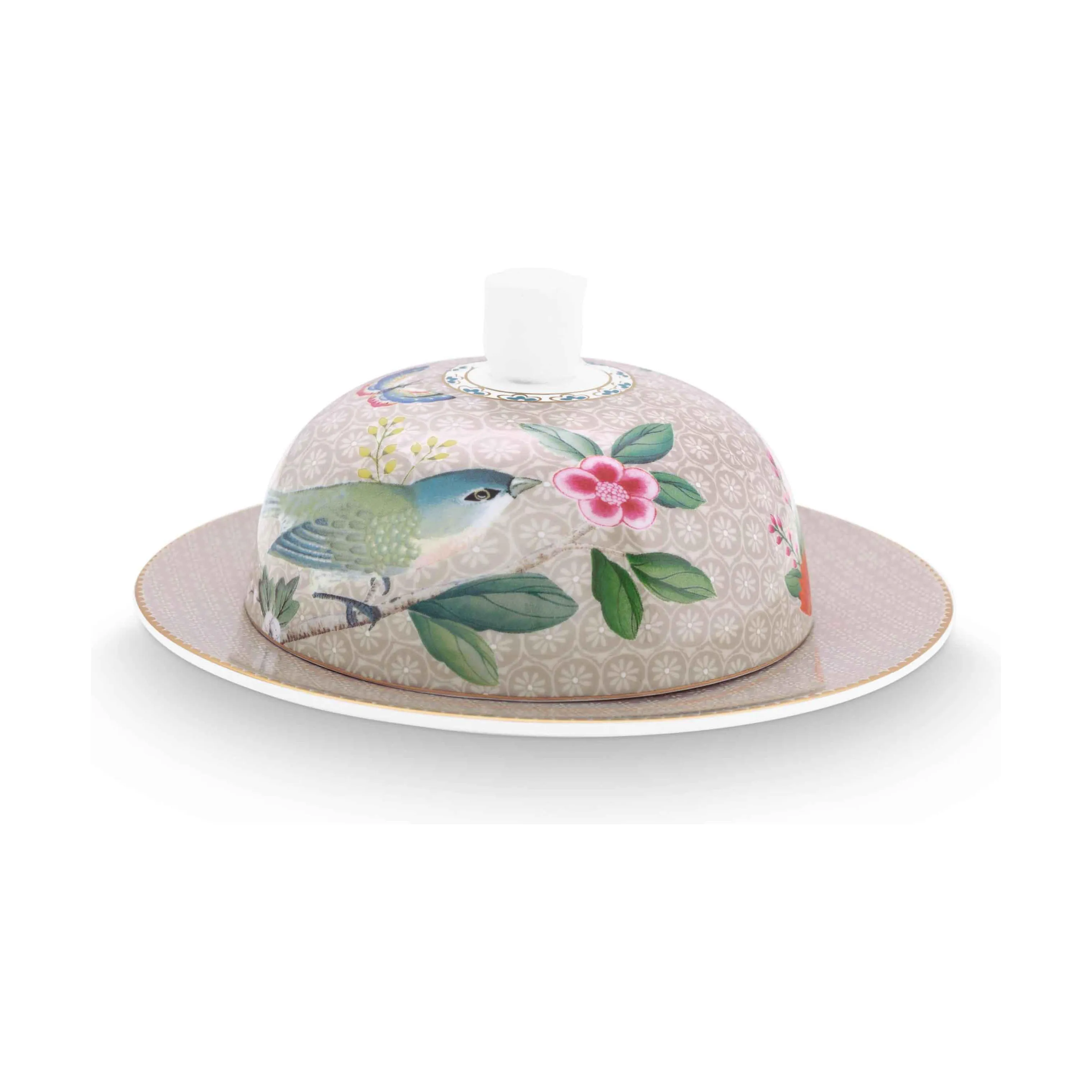 PIP Studio Blushing Birds Smørboks