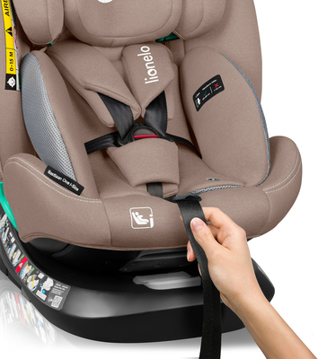 Lionelo Bastiaan One I-size Bilstol, Beige Sand