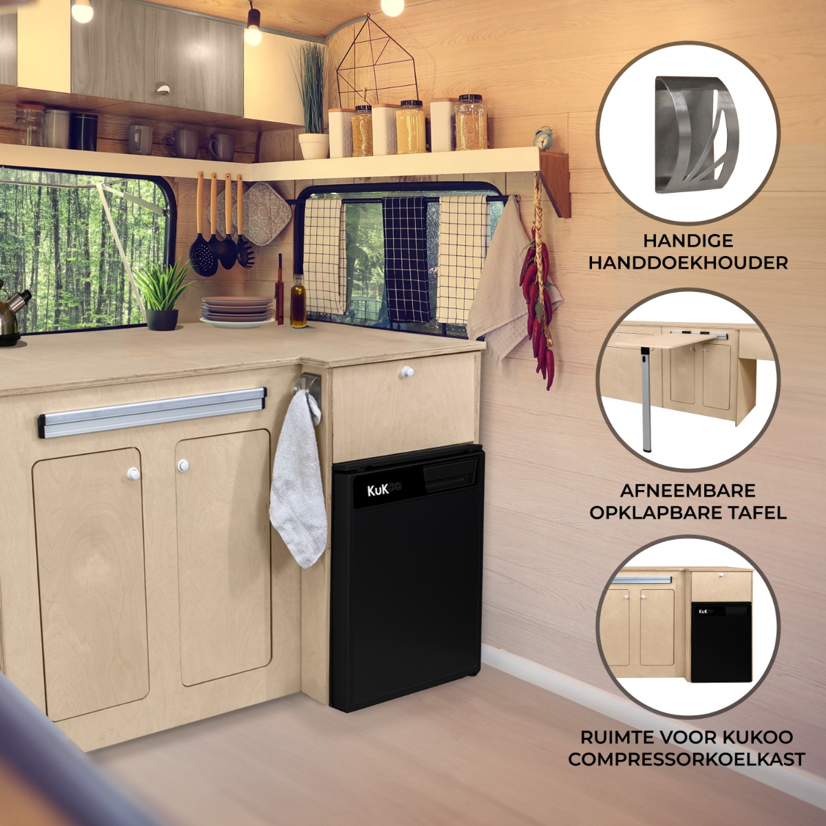 Monstershop Camper Keuken Pod