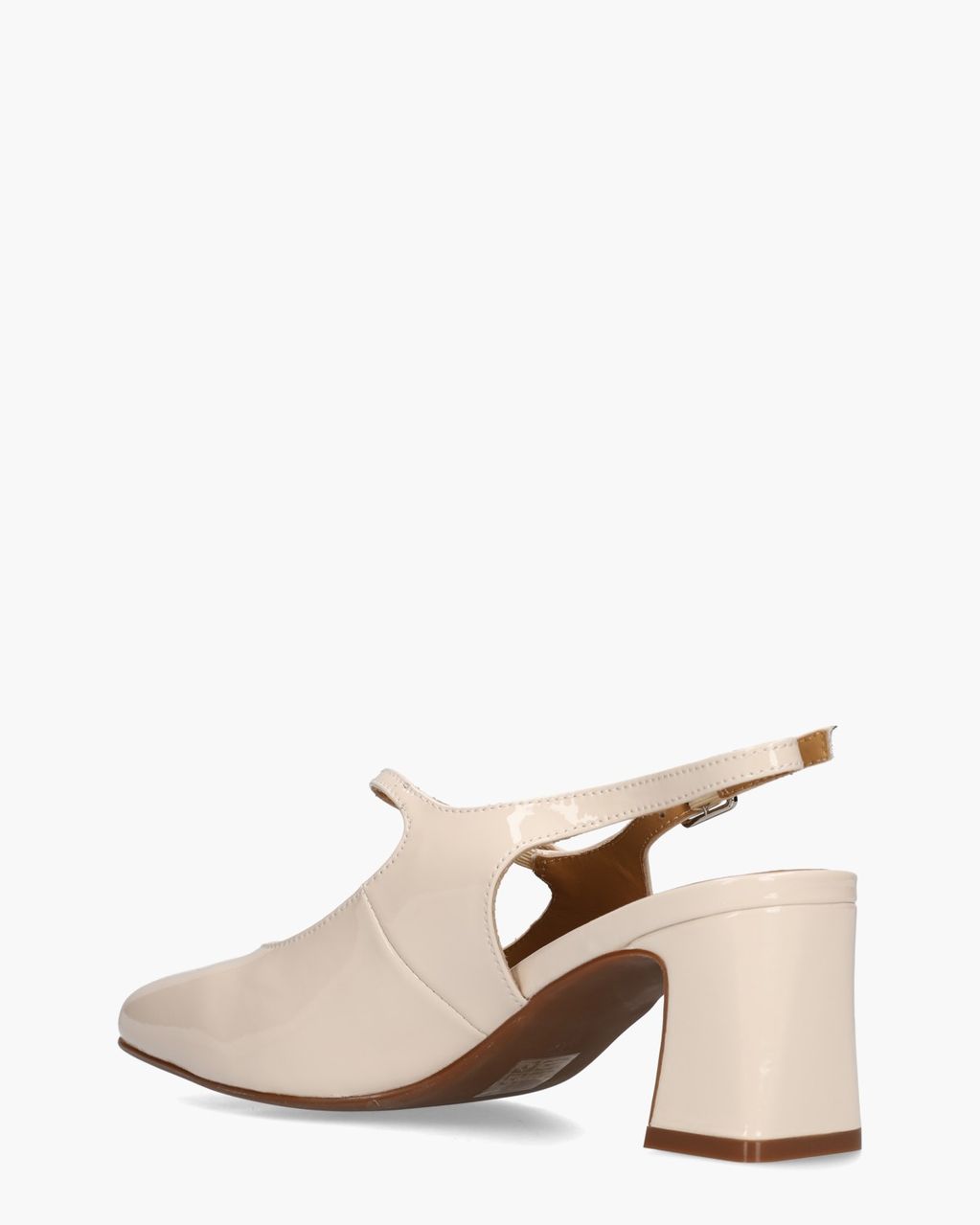 Di Lauro Wandy Roomwit Dames Slingbackpumps