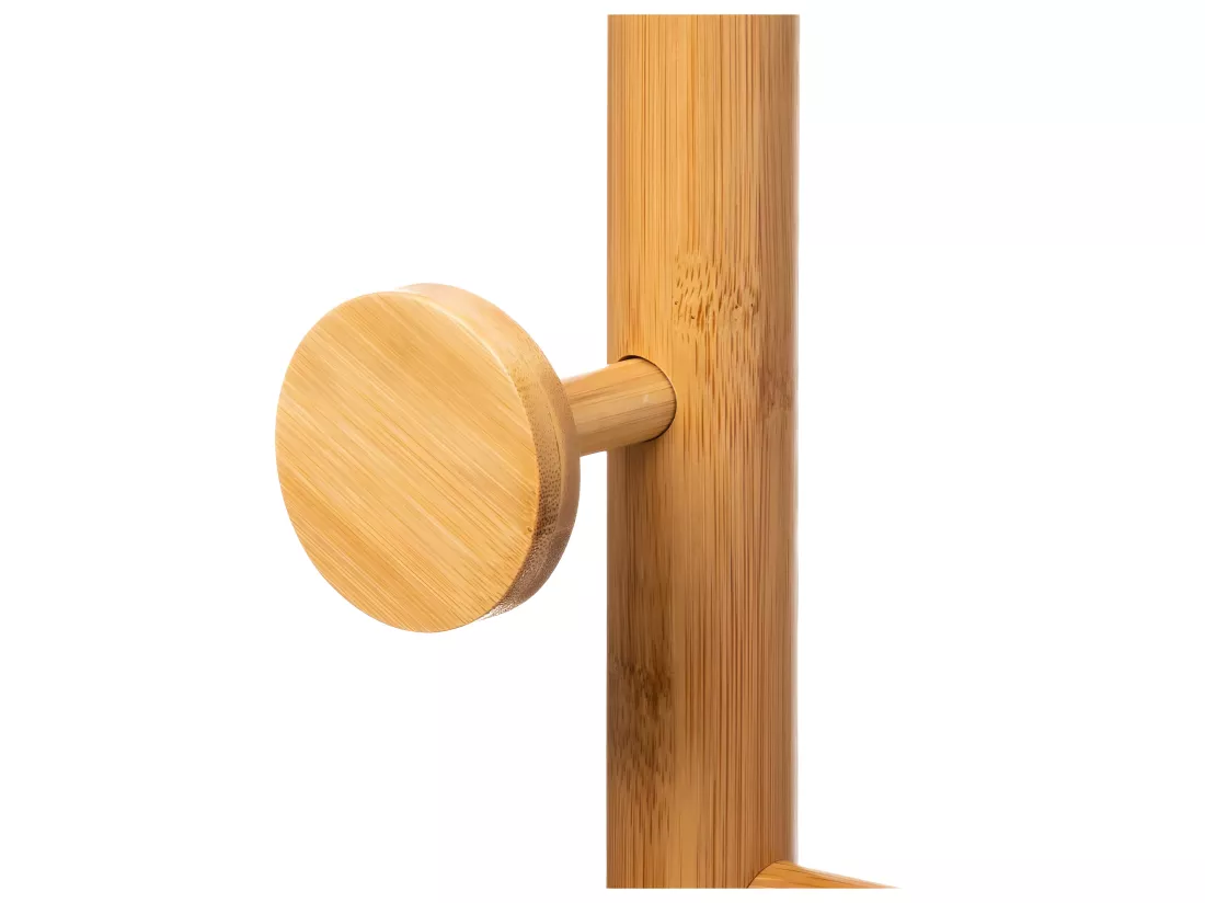 Porte-manteaux en Bambou 8 patères H 175 cm